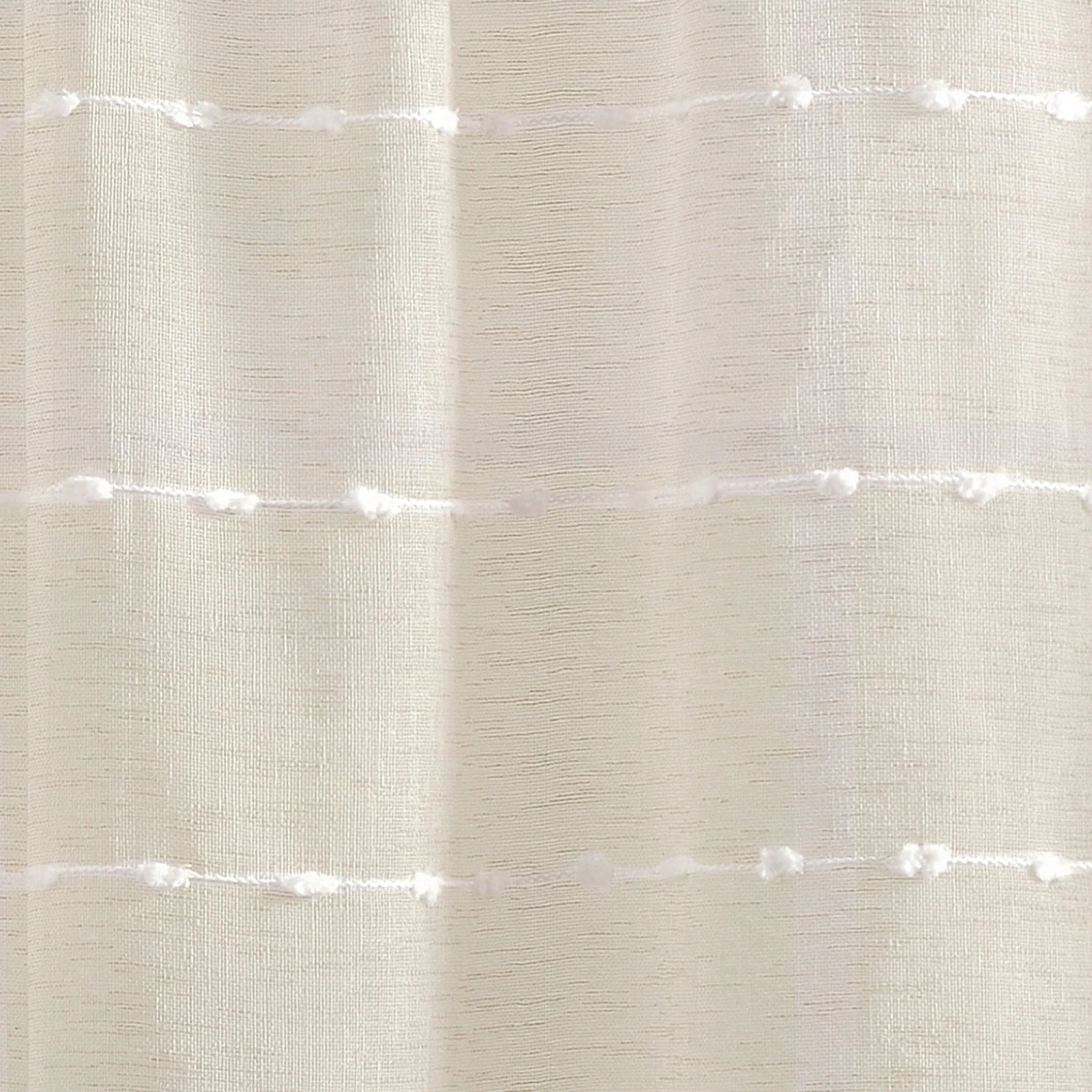 Farmhouse Textured Sheer Kitchen Window Tiers Set - Image 11