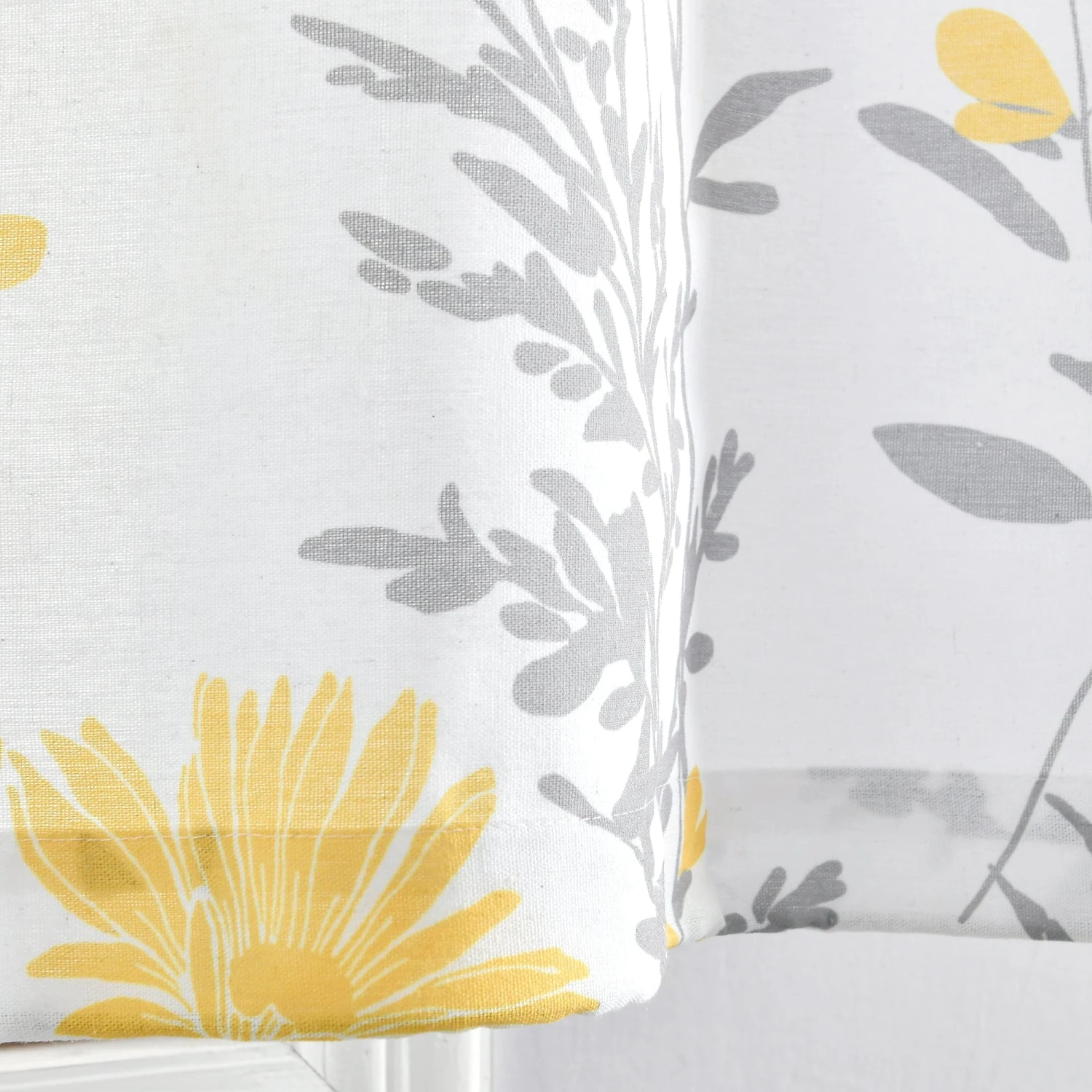 Aprile Faux Linen Kitchen Window Tiers Set - Image 11