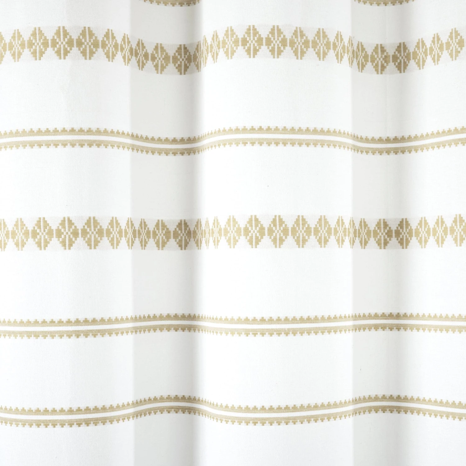 Breezy Chic Tassel Jacquard Recycled Cotton Shower Curtain - Image 19