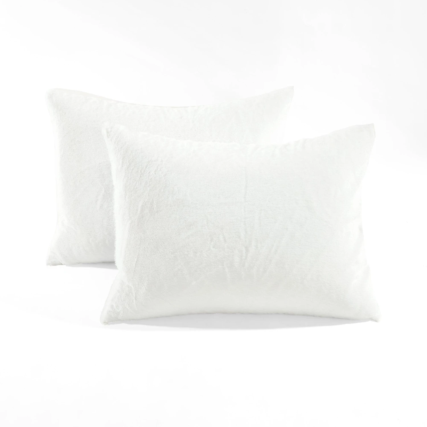 Farmhouse Color Block Ultra Soft Faux Fur Comforter Set - Image 16