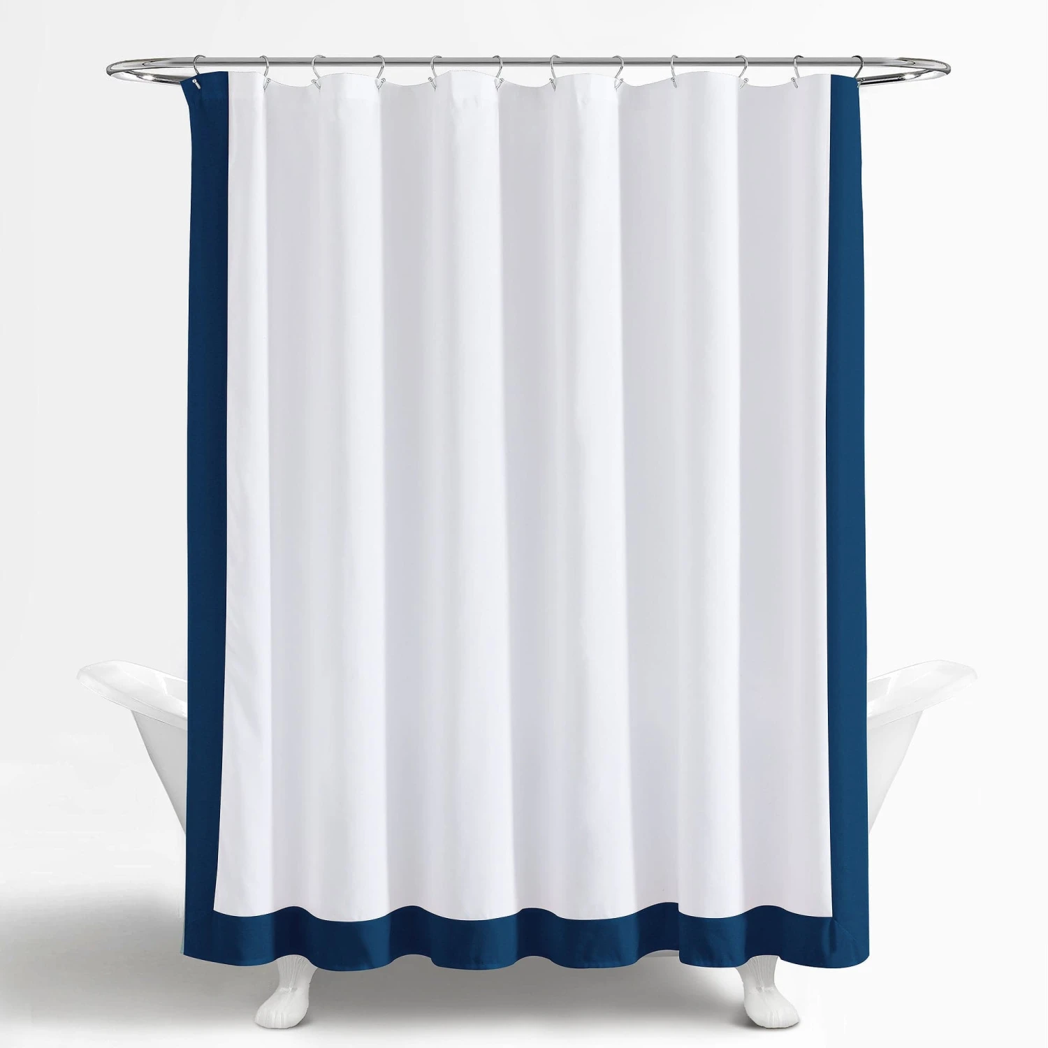 Block Border Shower Curtain - Image 10