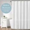 Mildew-Resistant Shower Curtain Liner