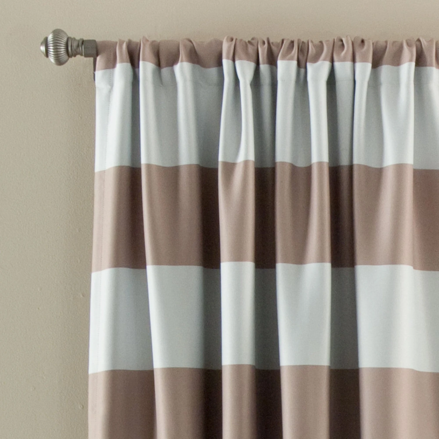 Stripe Blackout Window Curtain Set - Image 9