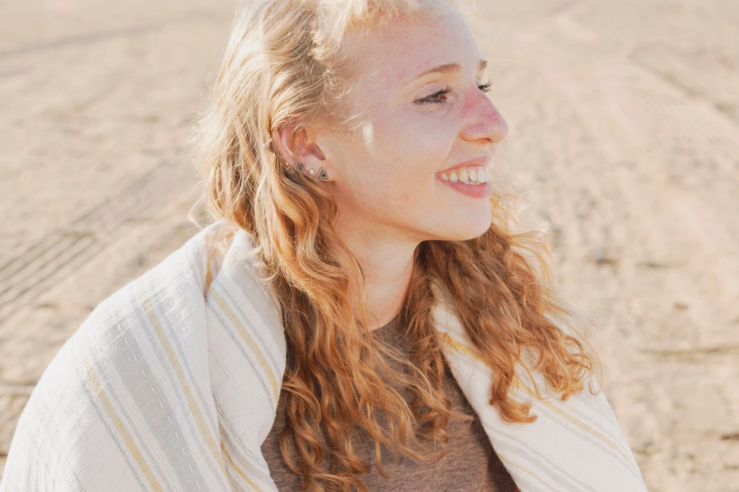 Solange Stripe Kantha Pick Stitch Yarn Dyed Cotton Woven Quilt/Coverlet Set - Image 11