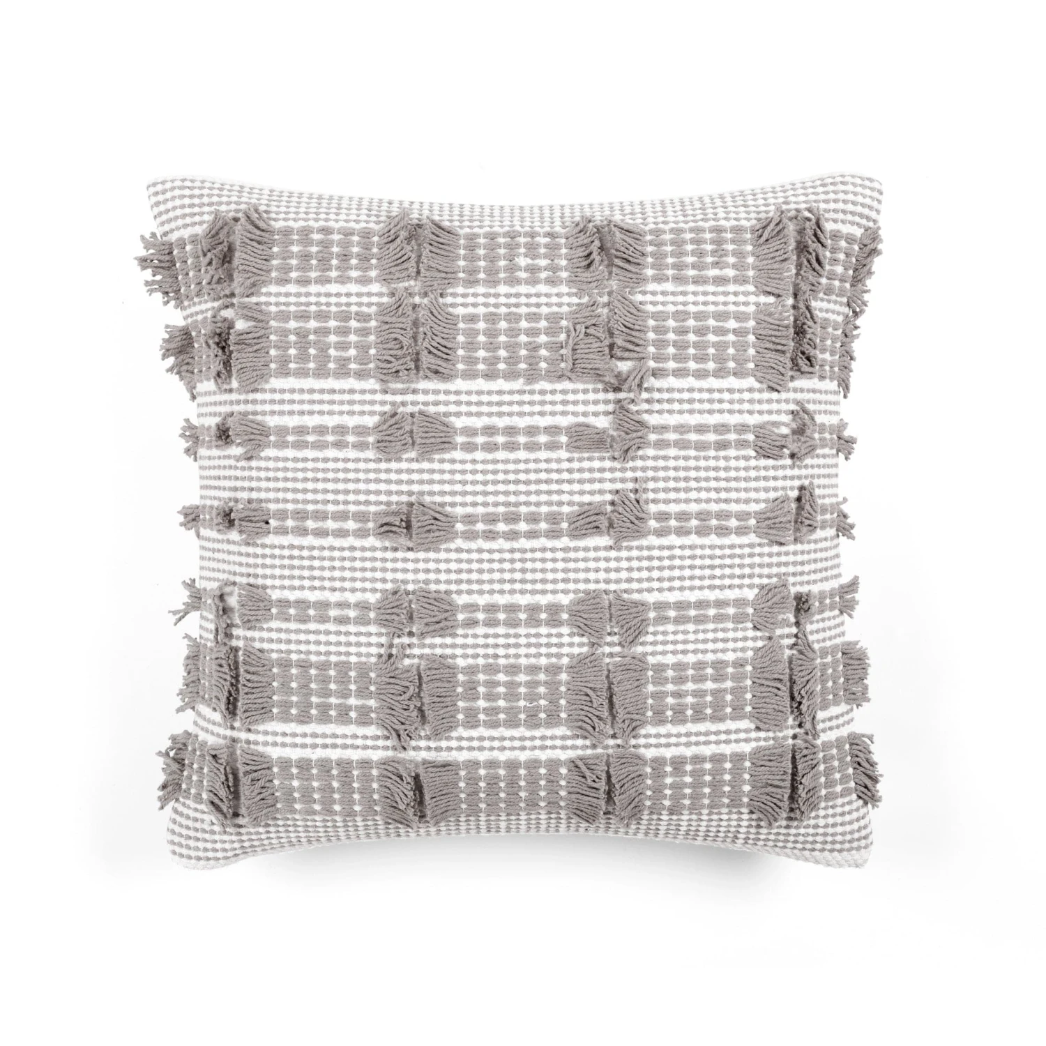 Spencer Tufted Cotton Decorative Pillow Cover - Image 3