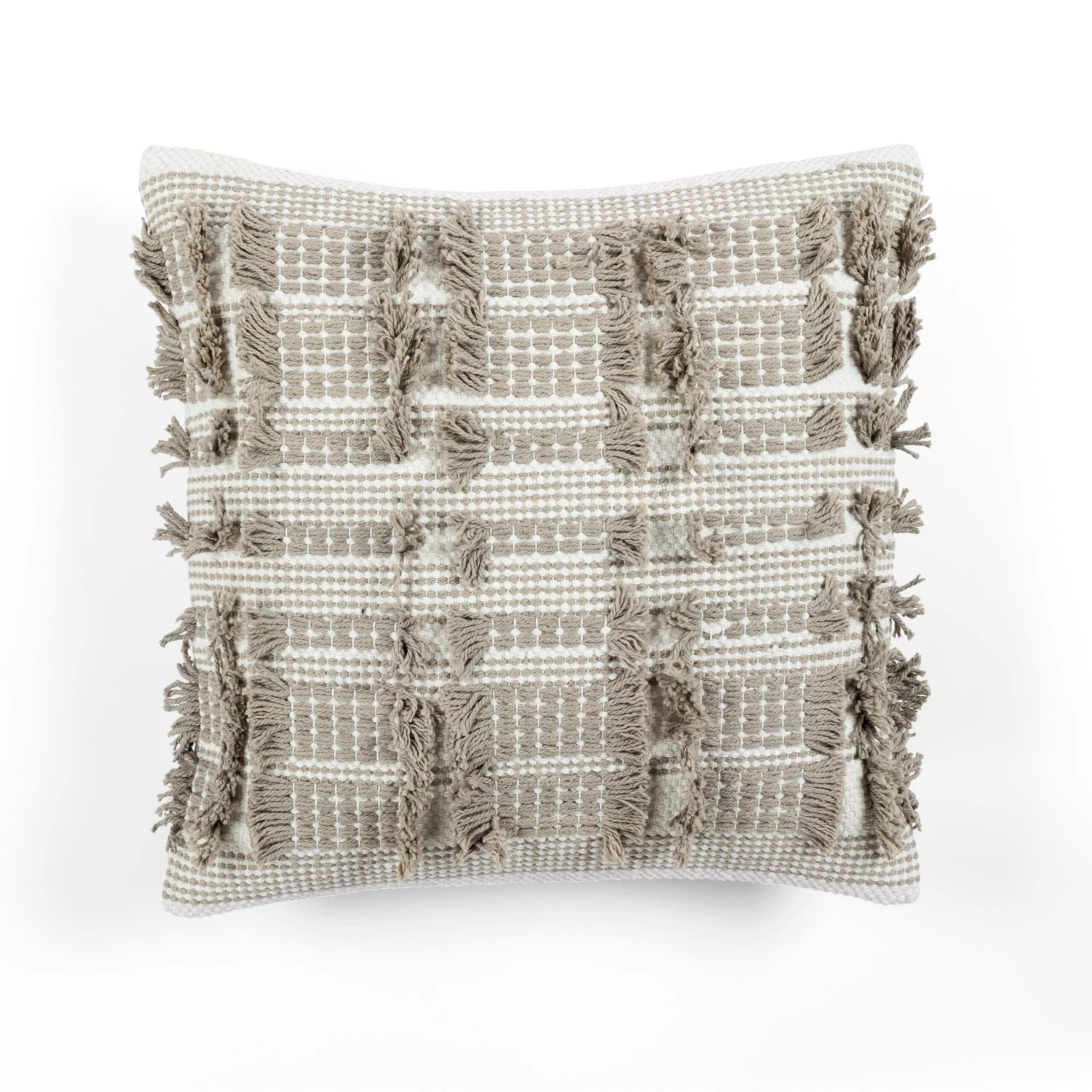 Spencer Tufted Cotton Decorative Pillow Cover - Image 4