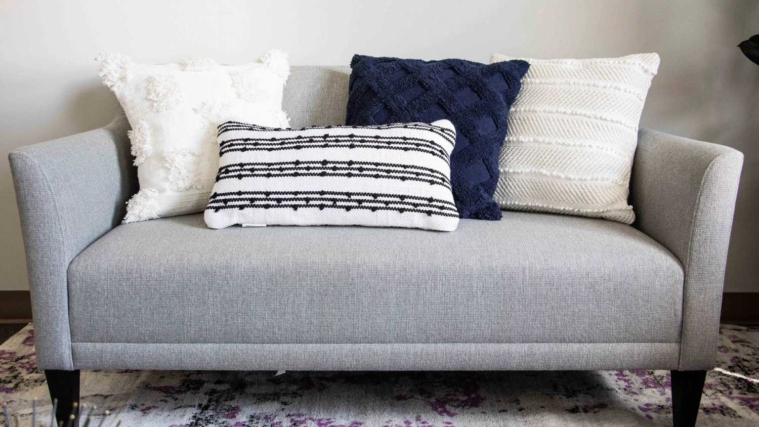 Hash Stripe Decorative Pillow - Image 4