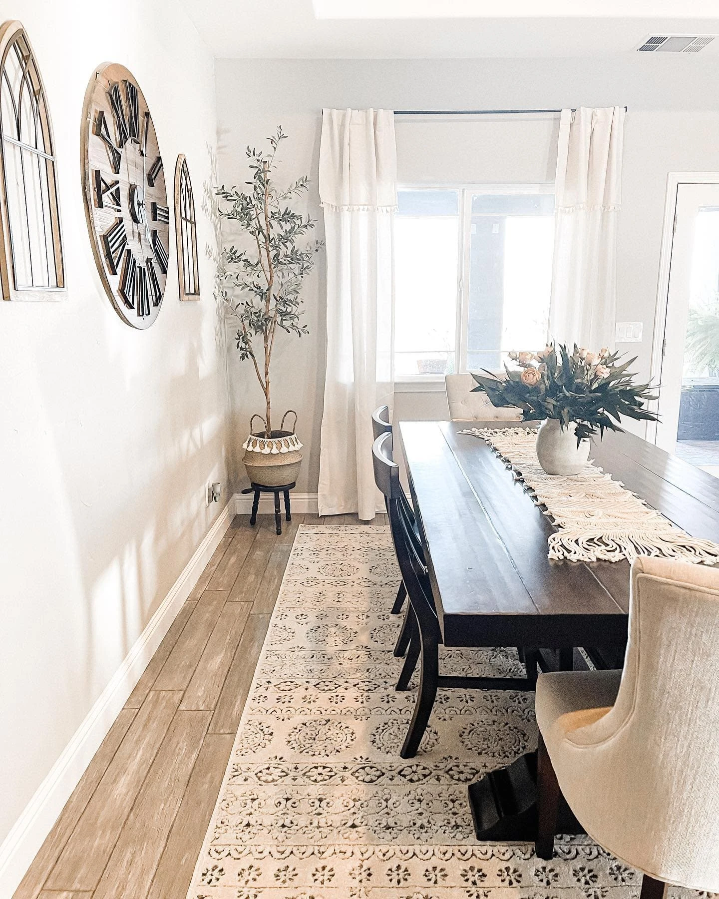 Ivy Tassel Window Curtain Panel Set - Image 13