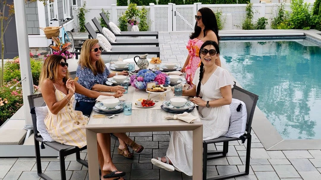 Farmhouse Ticking Stripe Yarn Dyed Table Runner - Image 9