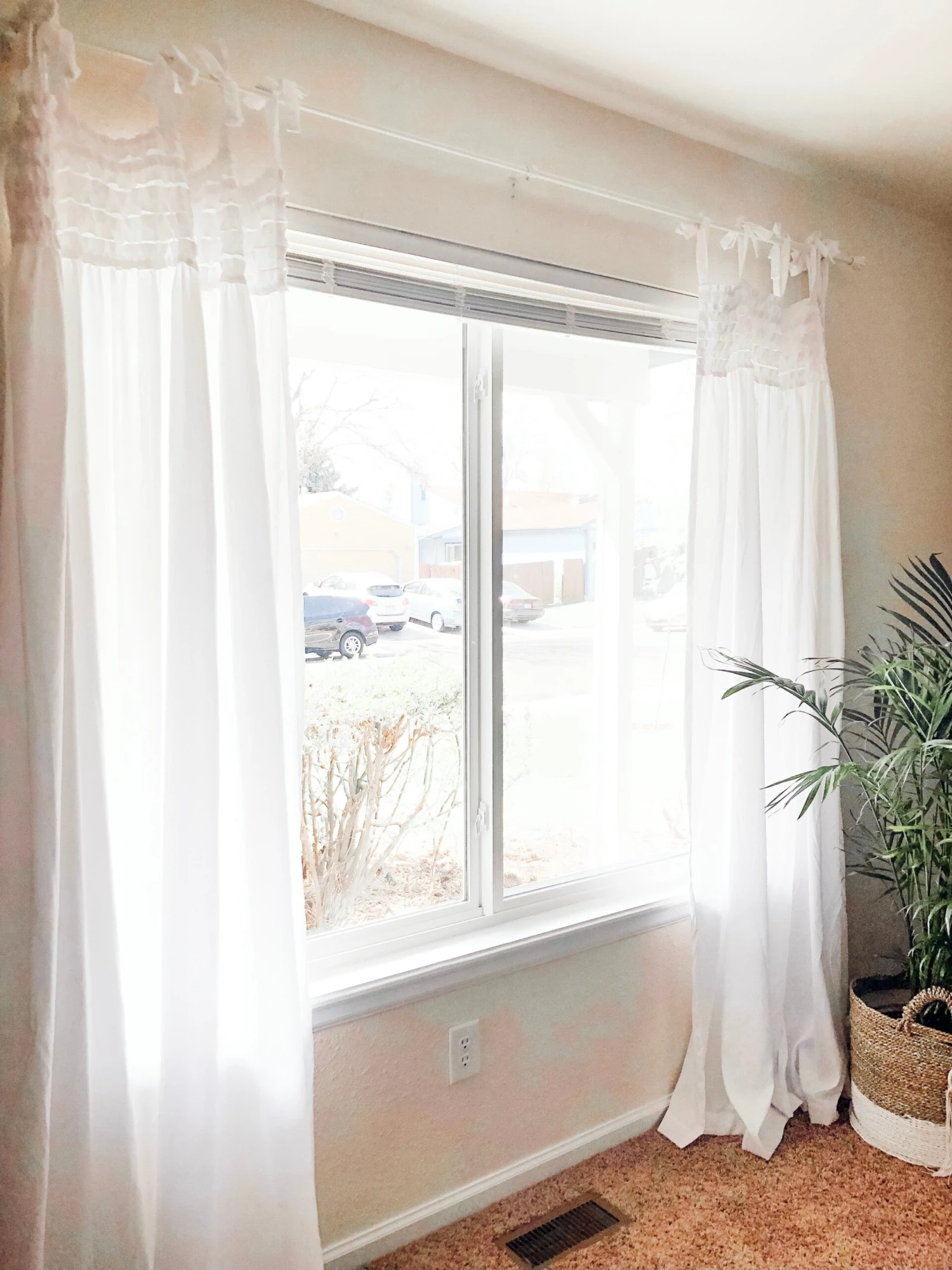 Lydia Ruffle Window Curtain Panel Set - Image 20